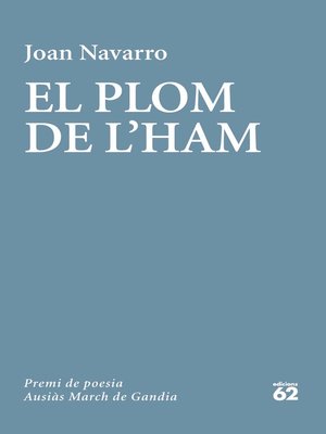cover image of El plom de l'ham